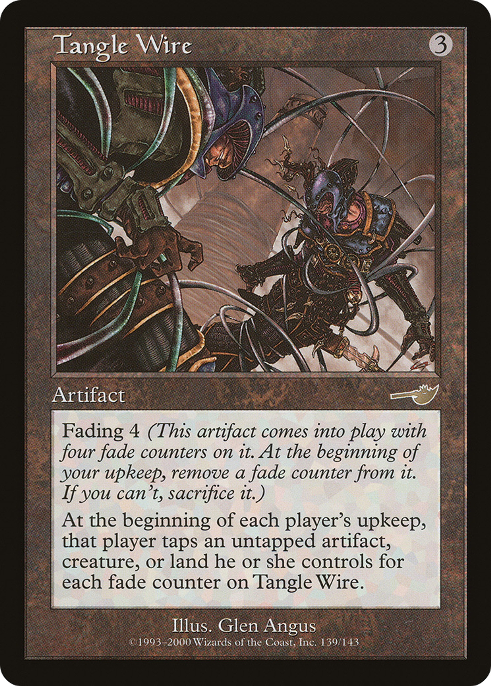 Enchevêtrement de câbles — Nemesis — Magic: The Gathering
