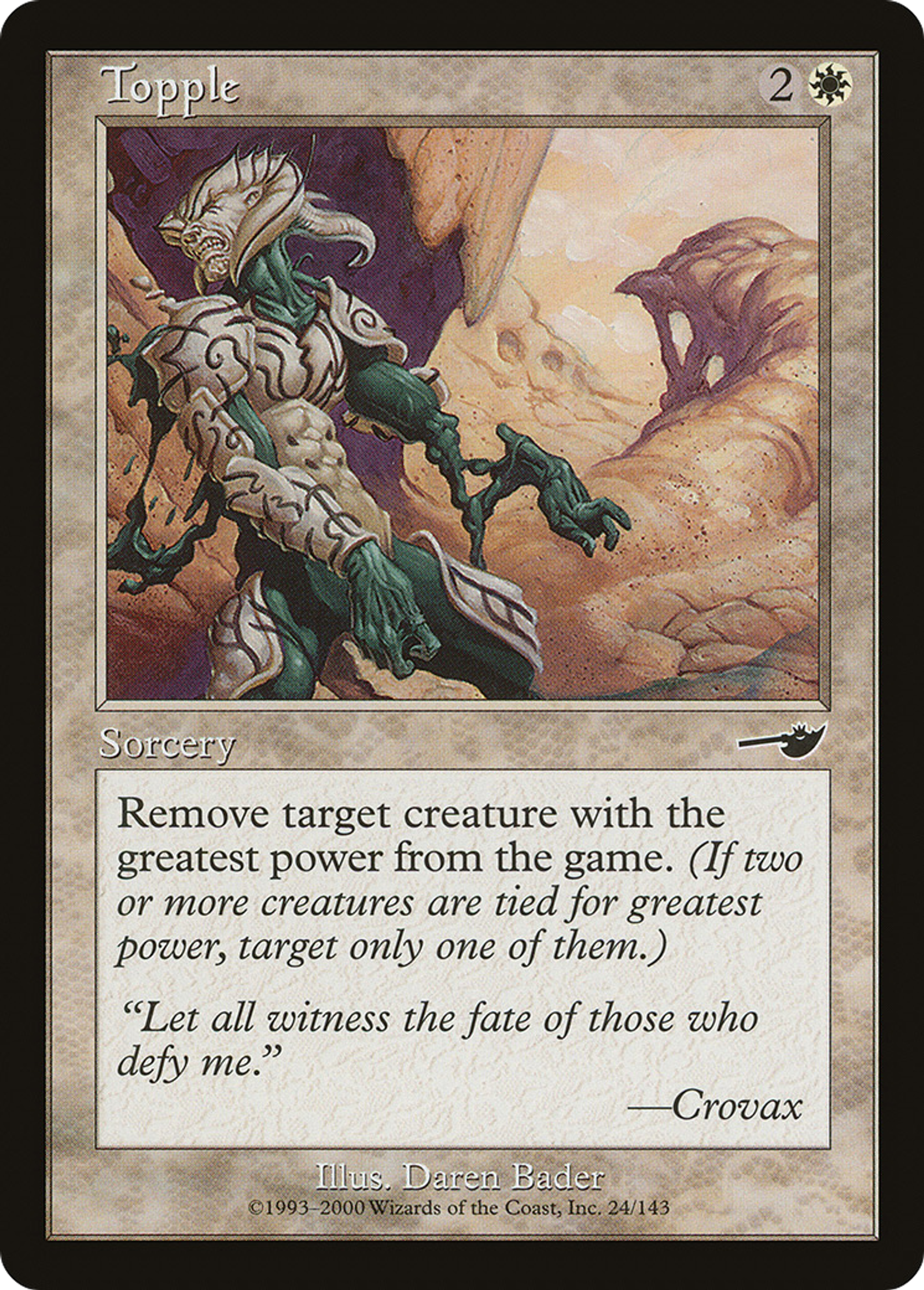 Renversement — Nemesis — Magic: The Gathering