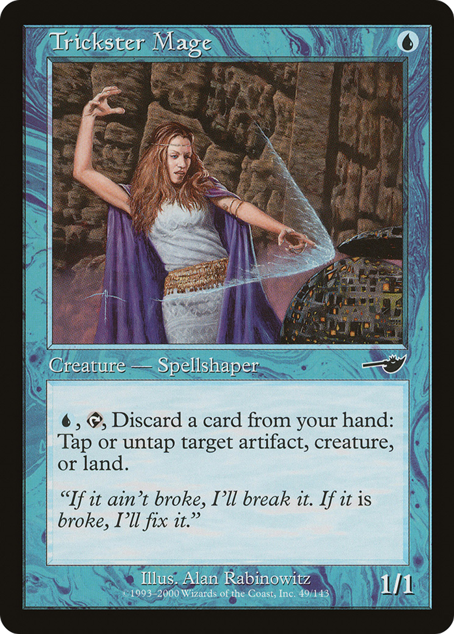 Mage escroc — Nemesis — Magic: The Gathering