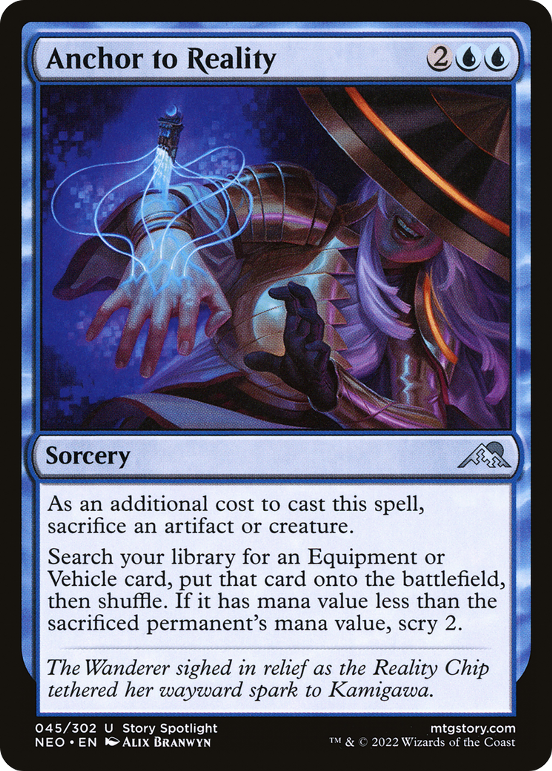 Anchor to Reality — Kamigawa: Neon Dynasty — Magic: The Gathering