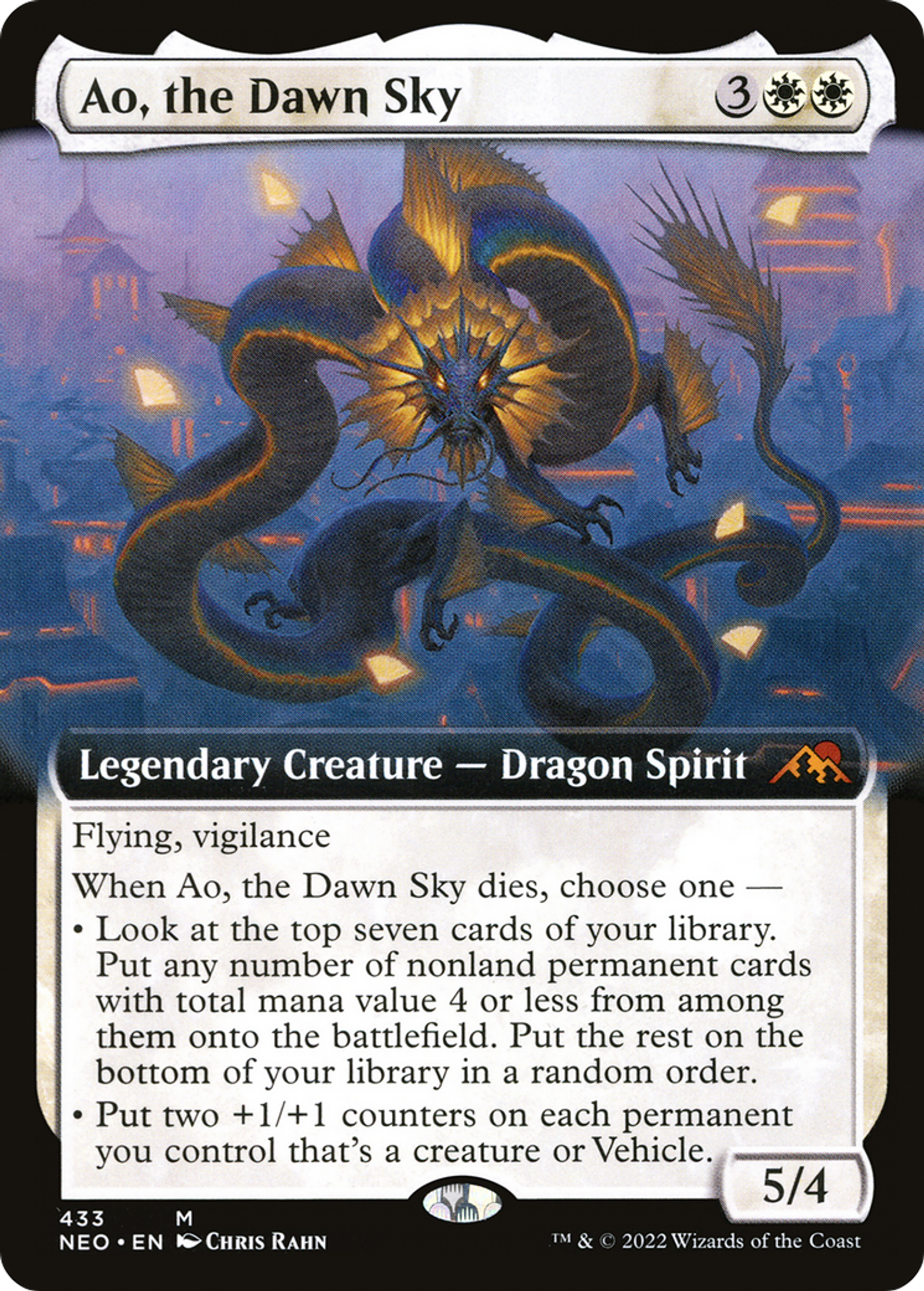 Ao, le ciel de l'aube — Kamigawa: Neon Dynasty — Magic: The Gathering