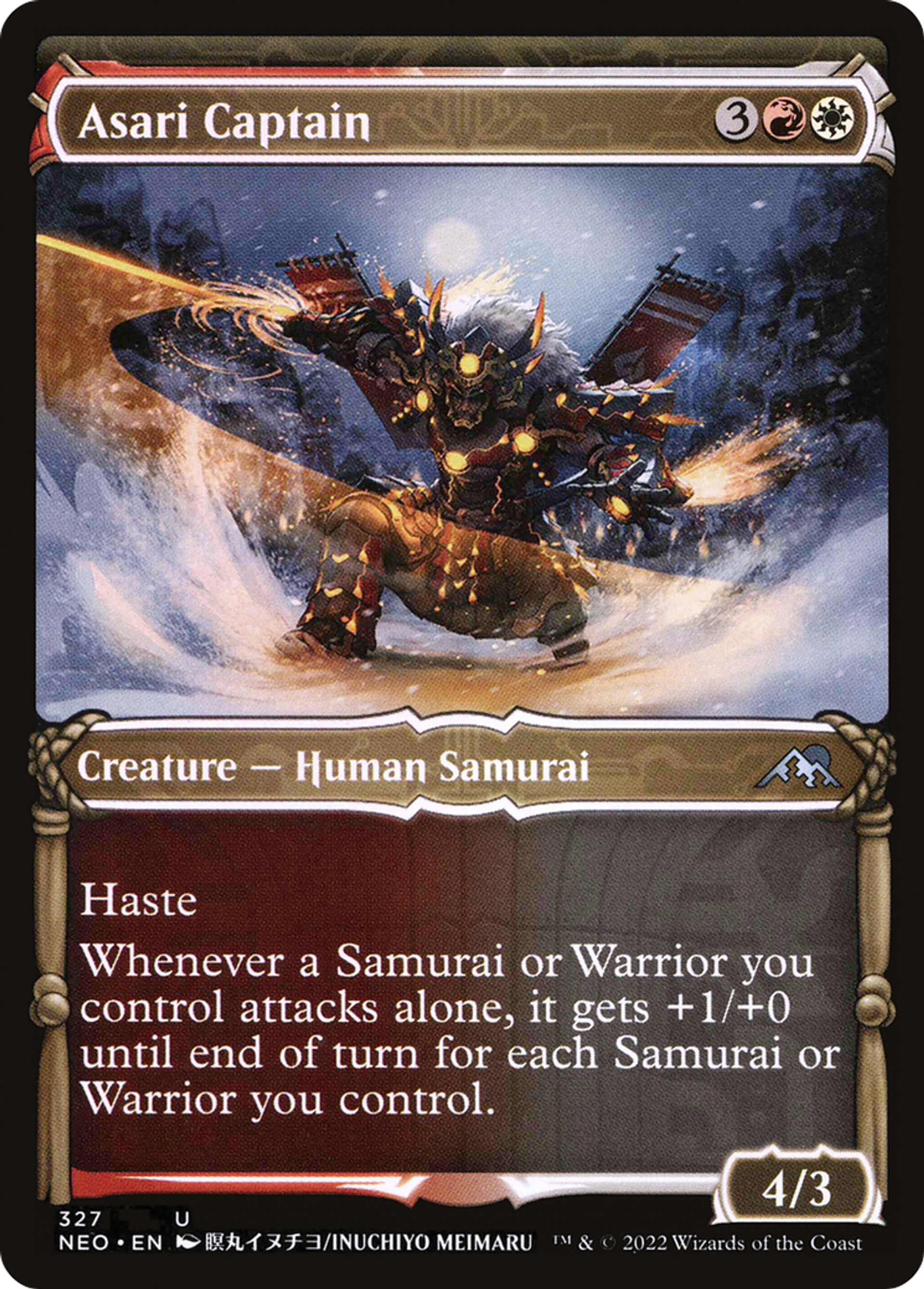 Capitaine Asari — Kamigawa: Neon Dynasty — Magic: The Gathering
