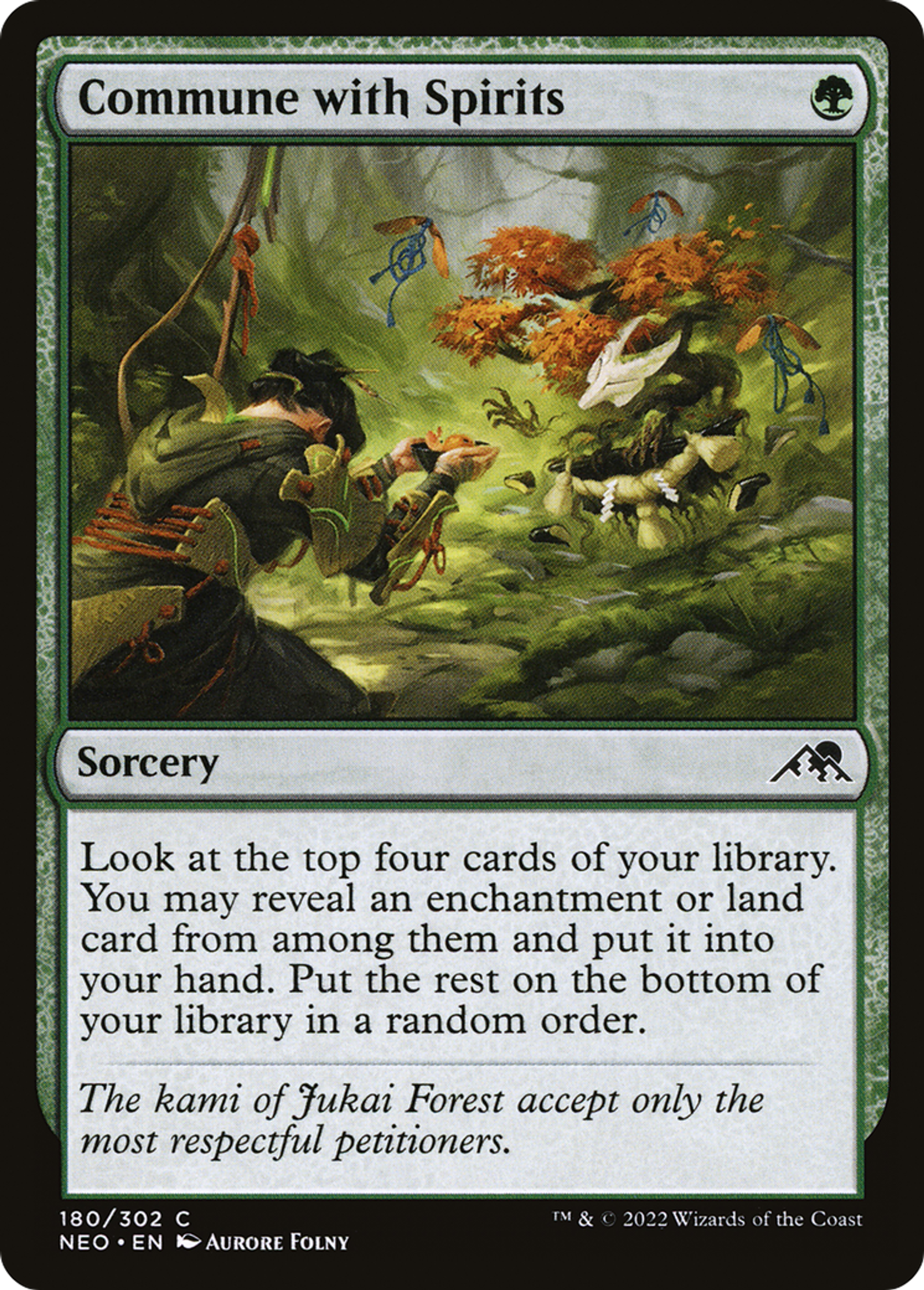 Communion avec les esprits — Kamigawa: Neon Dynasty — Magic: The Gathering