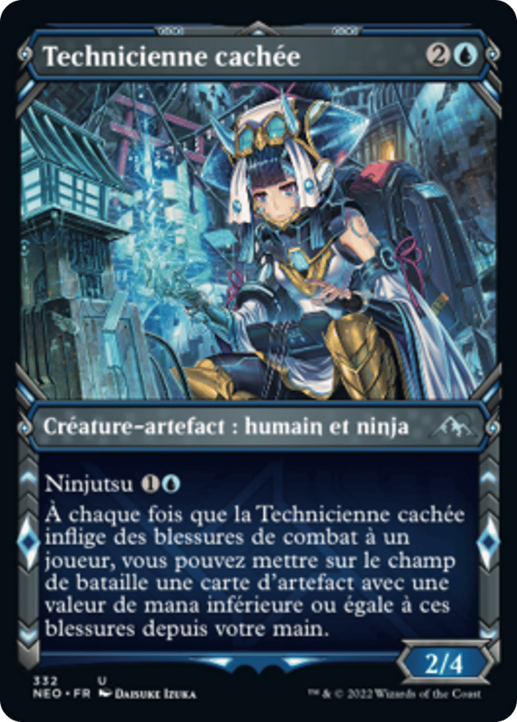 Technicienne cachée — Kamigawa: Neon Dynasty — Magic: The Gathering