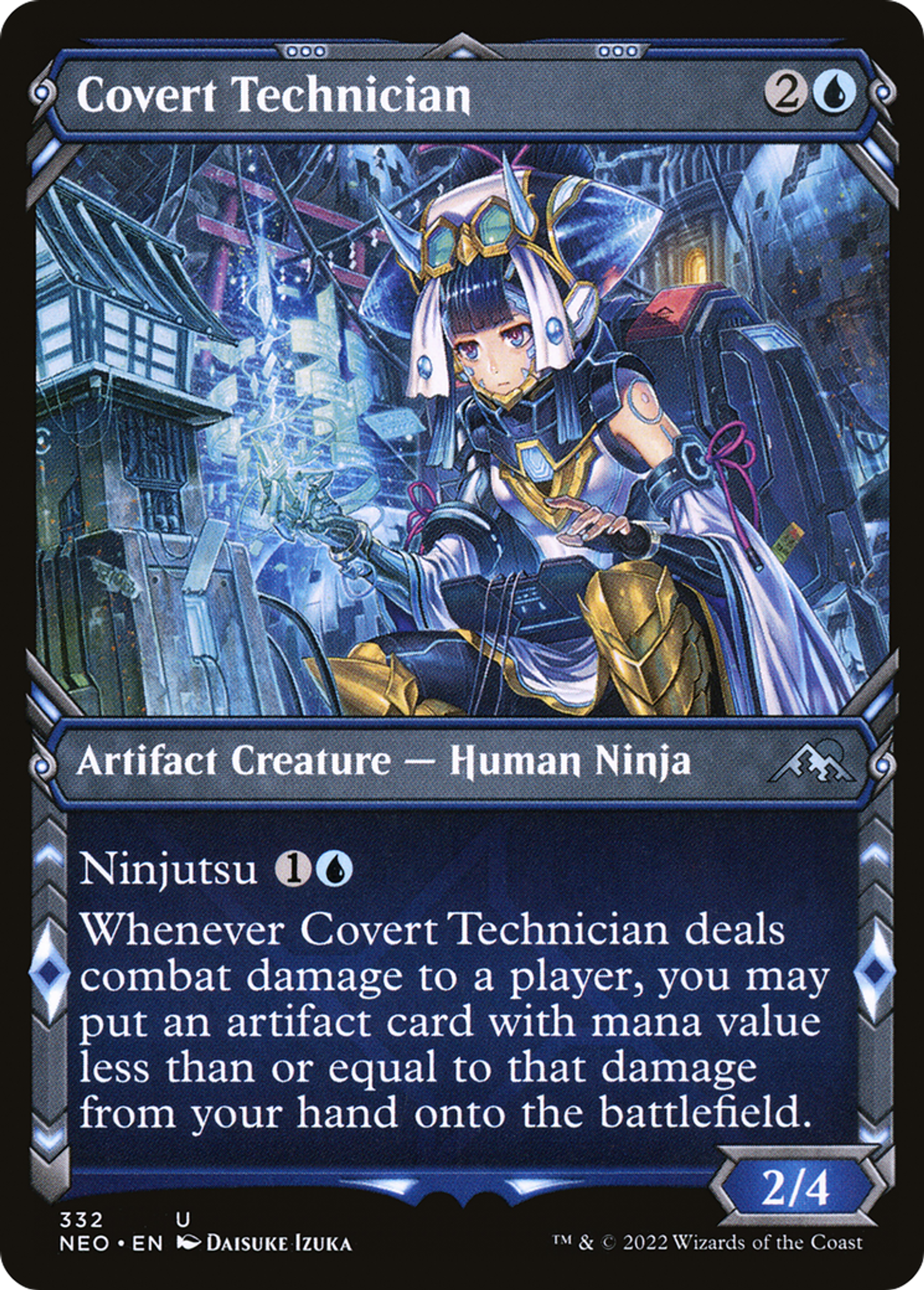 Covert Technician — Kamigawa: Neon Dynasty — Magic: The Gathering