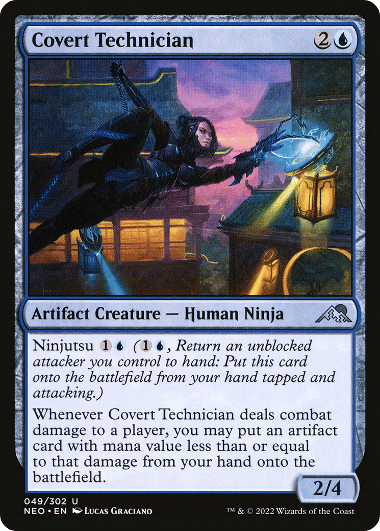 Covert Technician — Kamigawa: Neon Dynasty — Magic: The Gathering