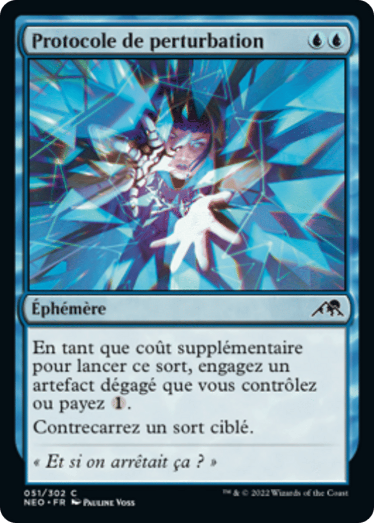 Protocole de perturbation — Kamigawa: Neon Dynasty — Magic: The Gathering