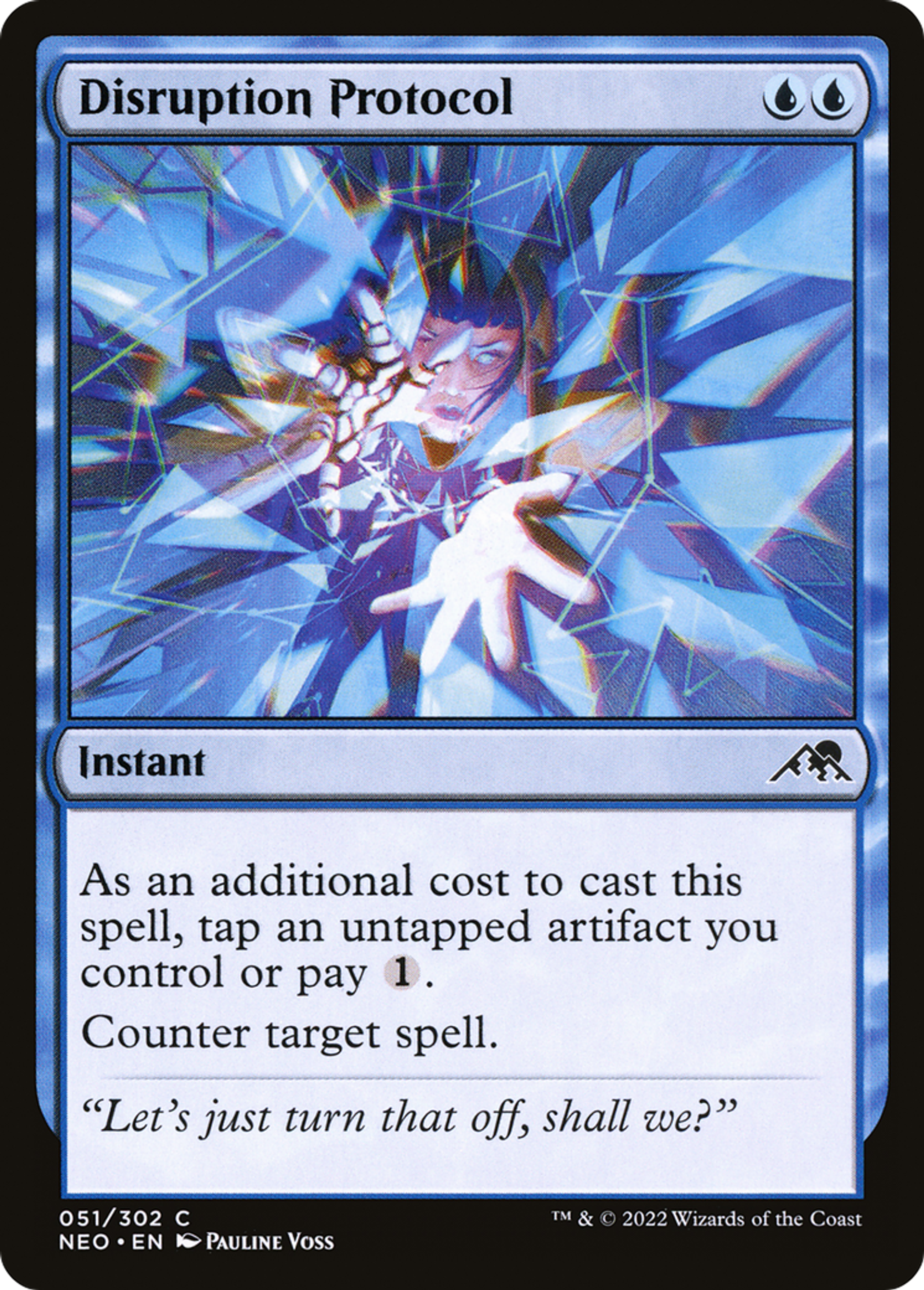 Disruption Protocol — Kamigawa: Neon Dynasty — Magic: The Gathering