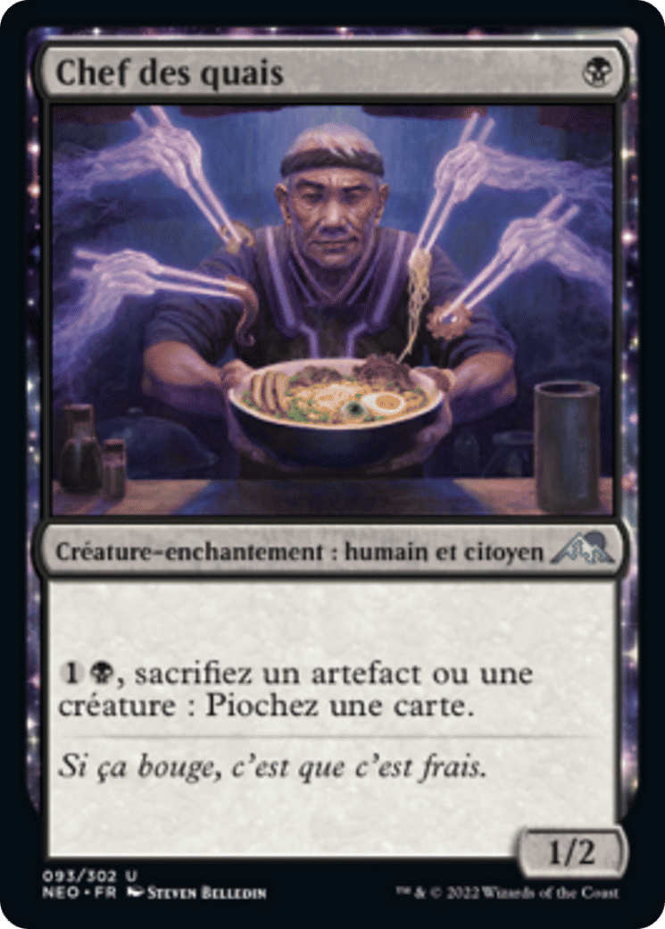 Chef des quais — Kamigawa: Neon Dynasty — Magic: The Gathering