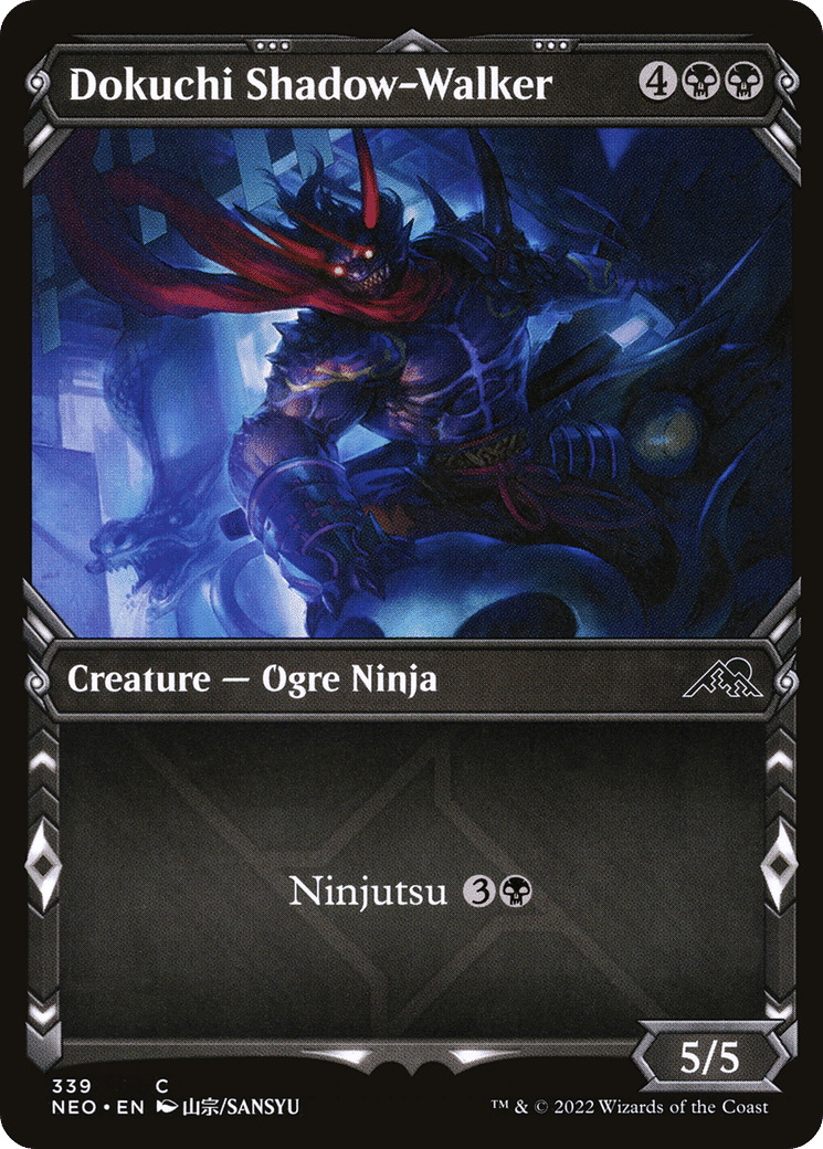 Dokuchi Shadow-Walker — Kamigawa: Neon Dynasty — Magic: The Gathering