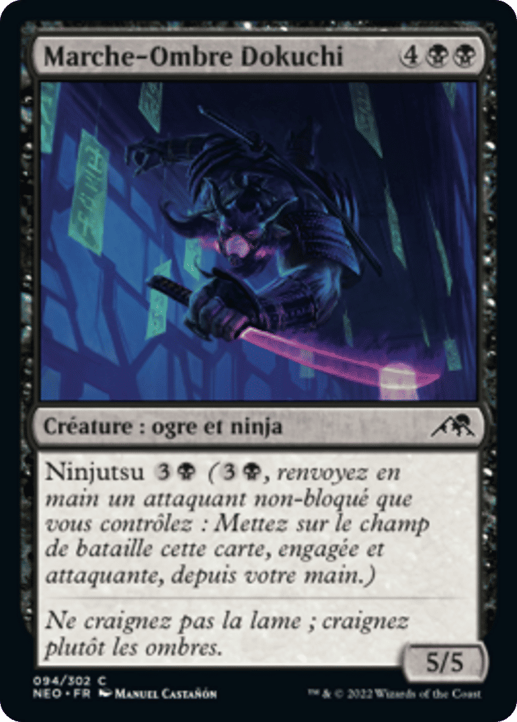 Marche-Ombre Dokuchi — Kamigawa: Neon Dynasty — Magic: The Gathering