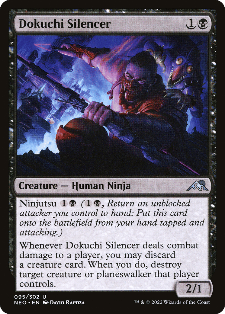 Dokuchi Silencer — Kamigawa: Neon Dynasty — Magic: The Gathering