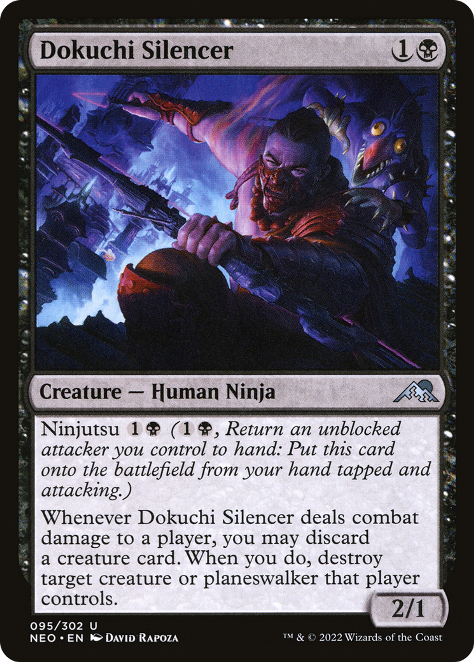 Museleur Dokuchi — Kamigawa: Neon Dynasty — Magic: The Gathering