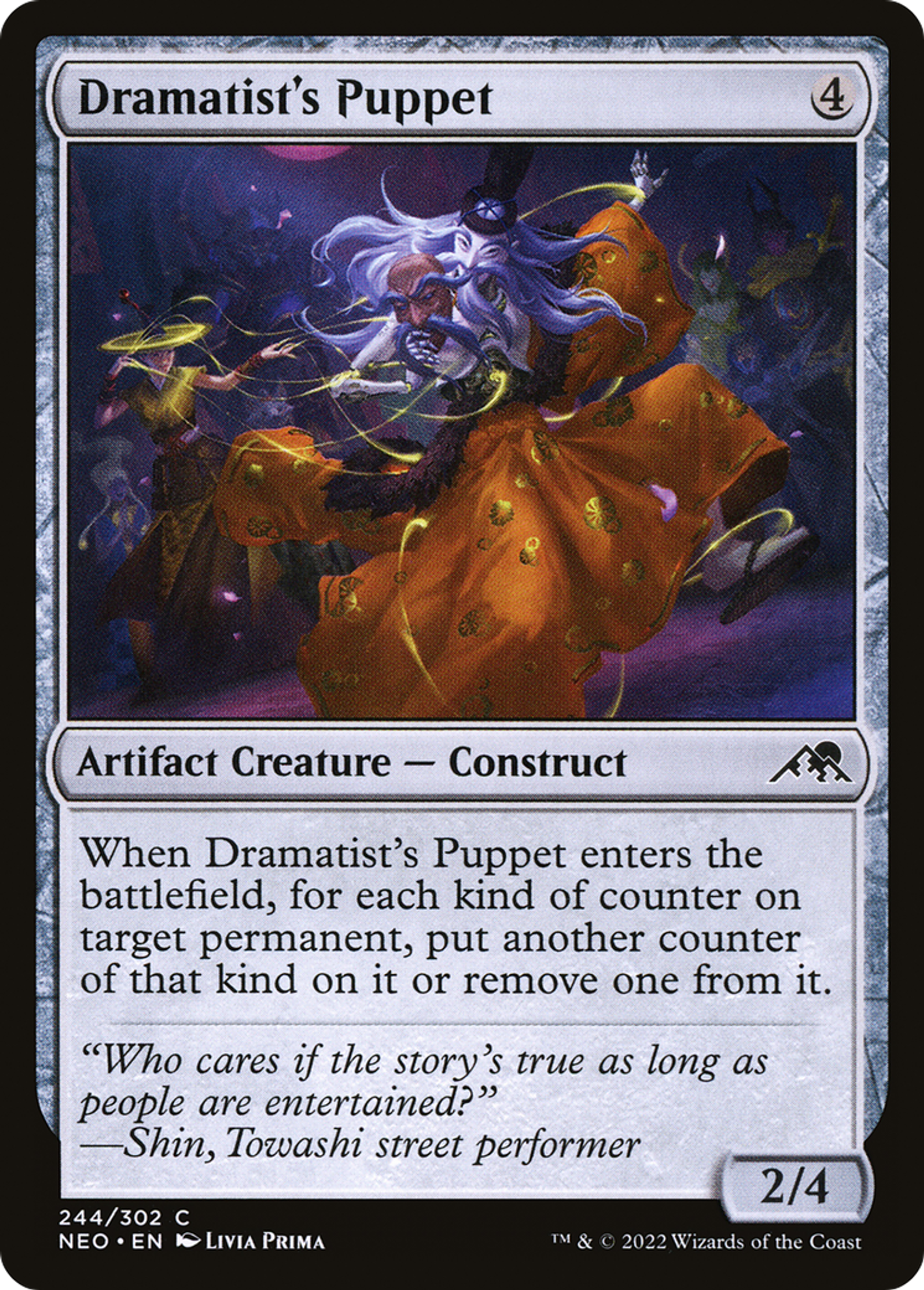 Dramatist's Puppet — Kamigawa: Neon Dynasty — Magic: The Gathering