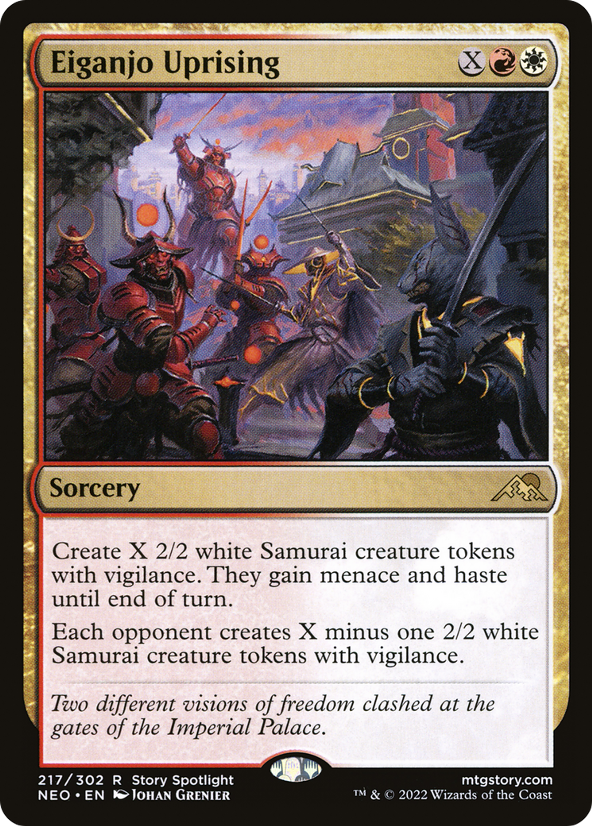 Eiganjo Uprising — Kamigawa: Neon Dynasty — Magic: The Gathering