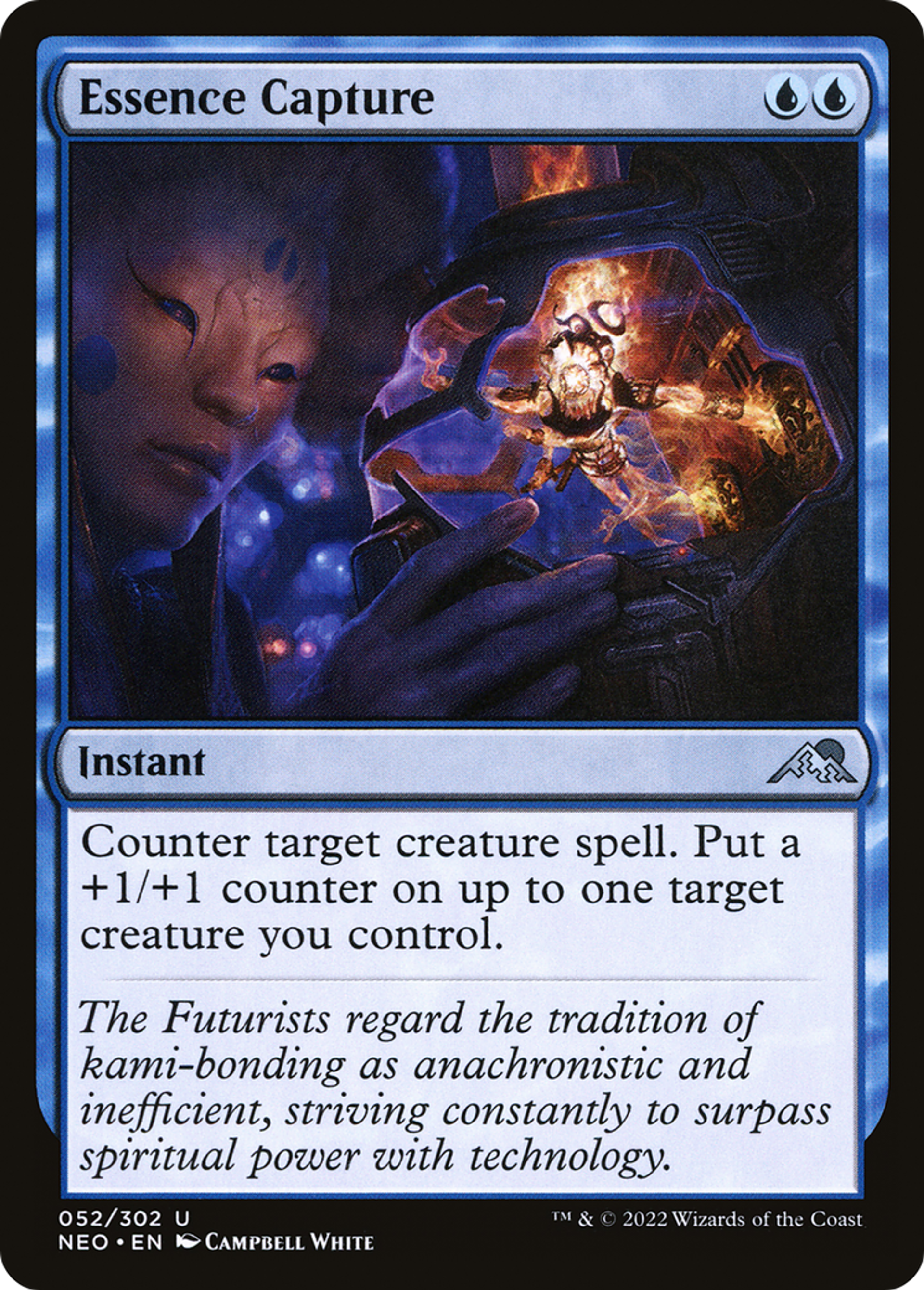 Capture d'essence — Kamigawa: Neon Dynasty — Magic: The Gathering