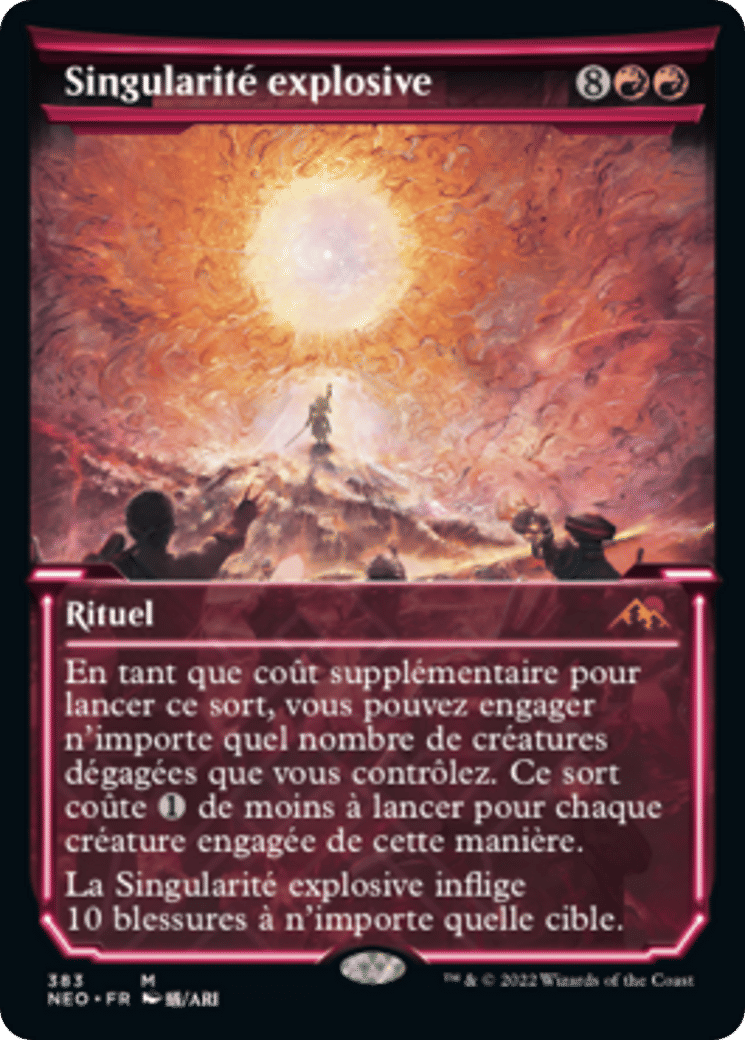 Singularité explosive — Kamigawa: Neon Dynasty — Magic: The Gathering