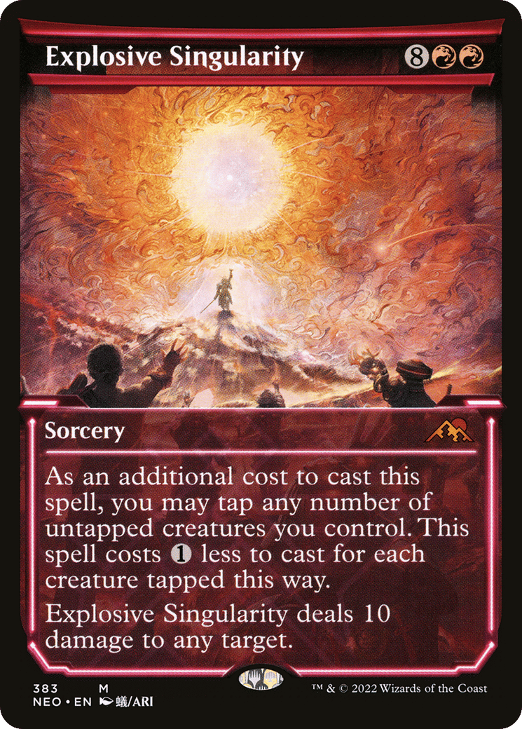 Explosive Singularity — Kamigawa: Neon Dynasty — Magic: The Gathering