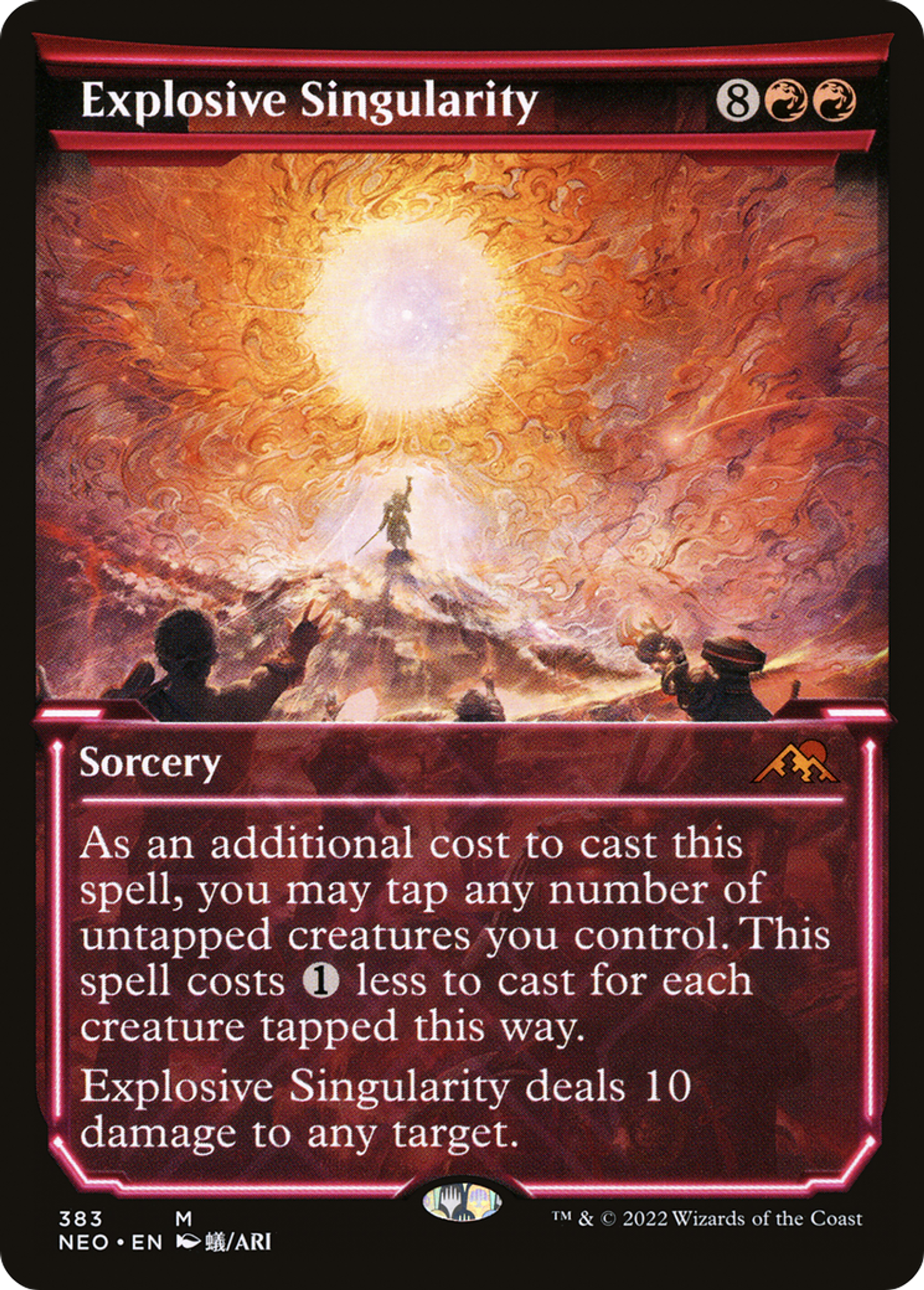 Explosive Singularity — Kamigawa: Neon Dynasty — Magic: The Gathering