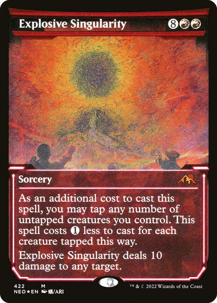 Explosive Singularity — Kamigawa: Neon Dynasty — Magic: The Gathering