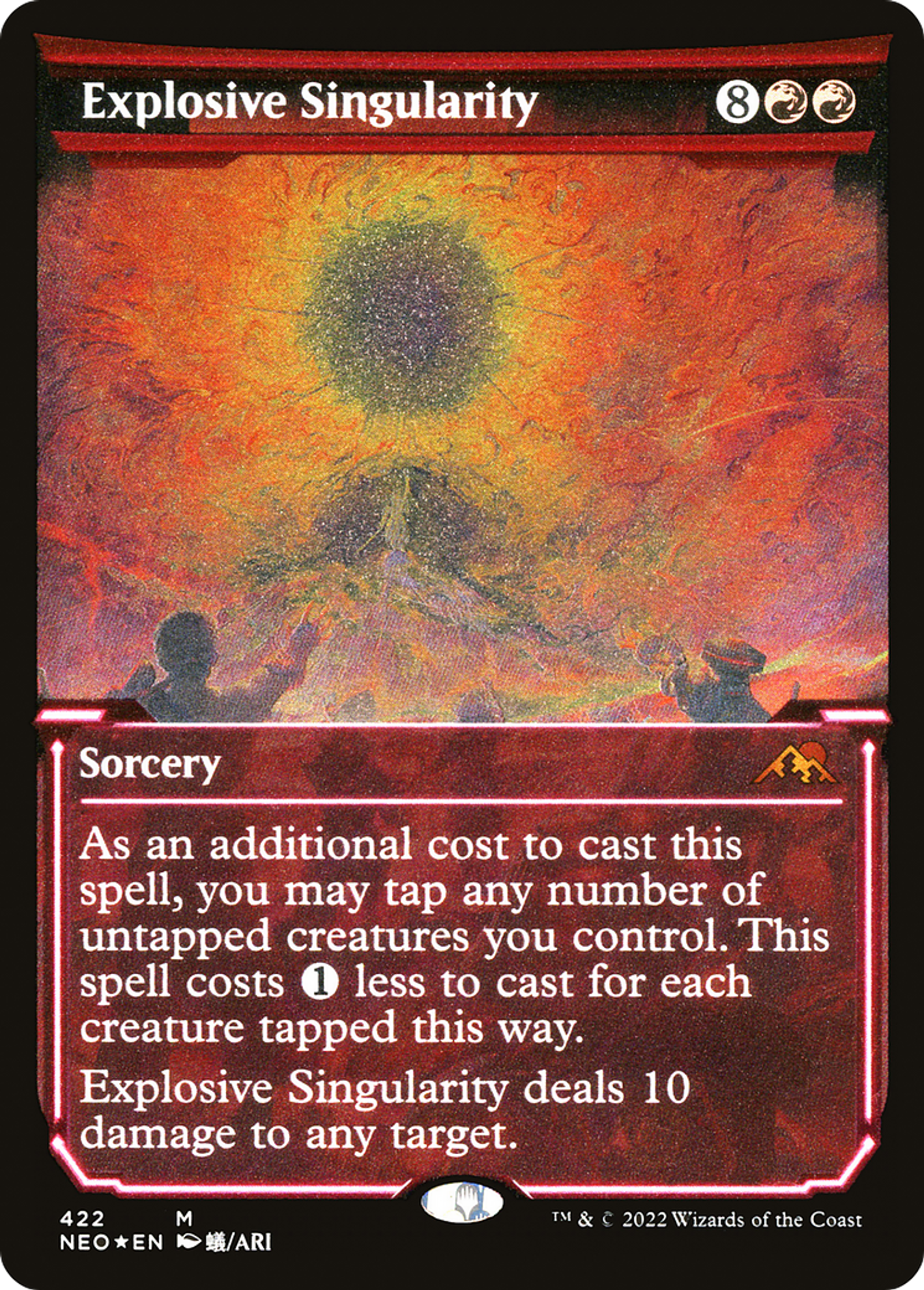 Singularité explosive — Kamigawa: Neon Dynasty — Magic: The Gathering