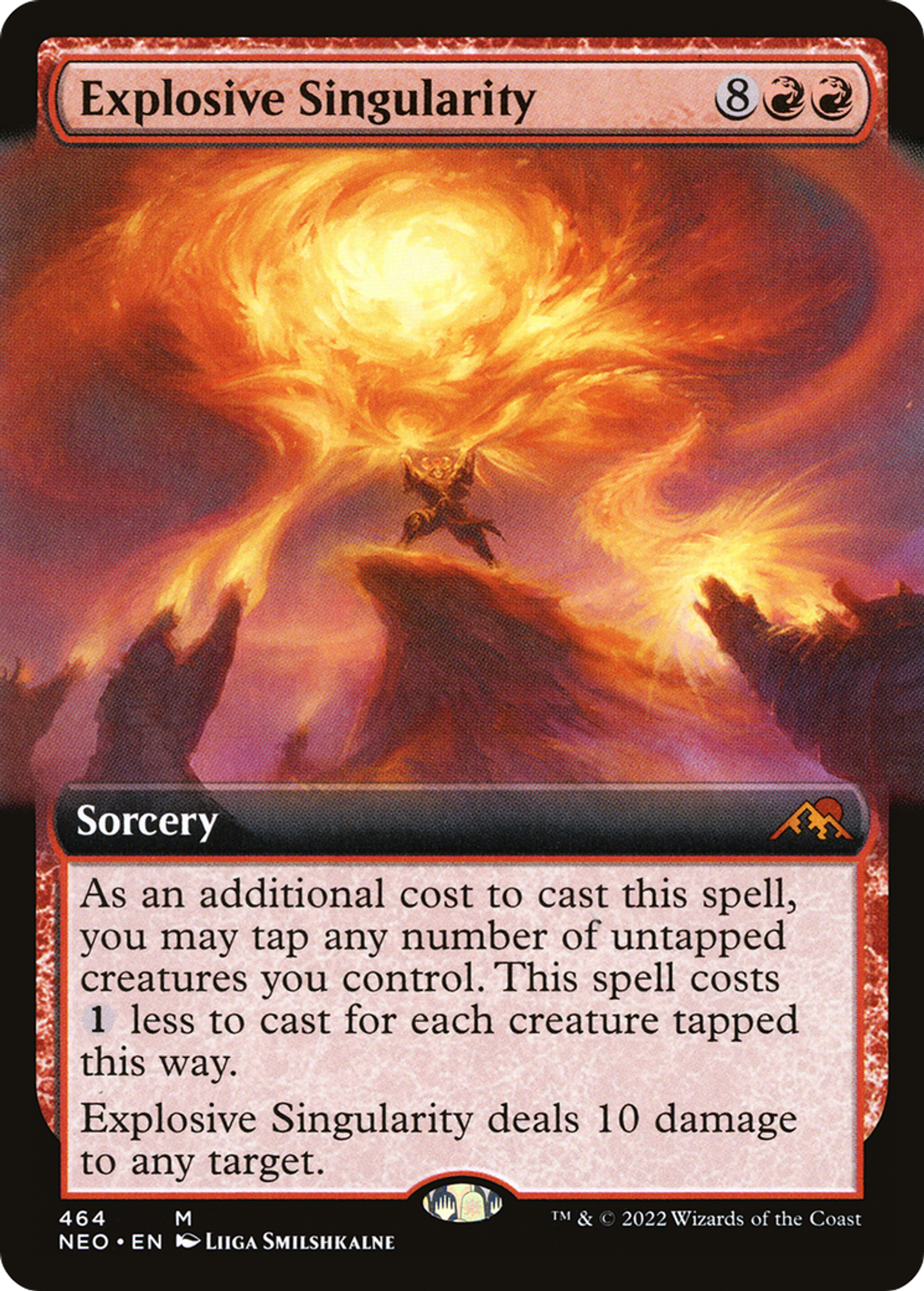 Singularité explosive — Kamigawa: Neon Dynasty — Magic: The Gathering