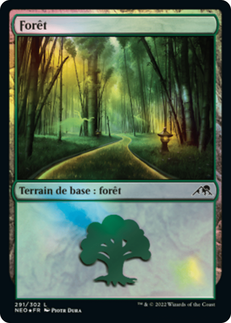 Forêt — Kamigawa: Neon Dynasty — Magic: The Gathering