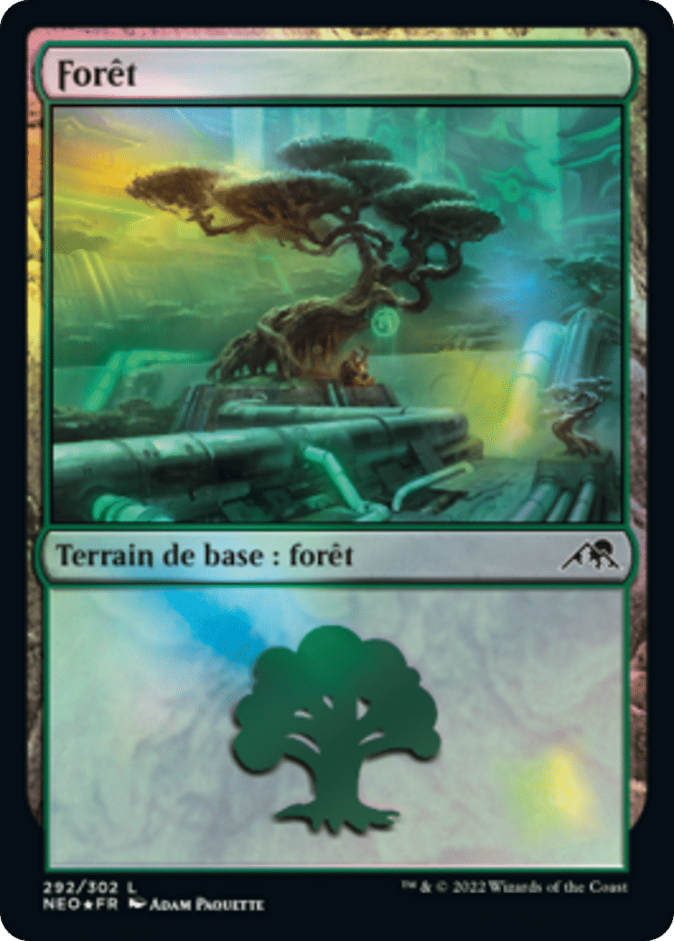 Forêt — Kamigawa: Neon Dynasty — Magic: The Gathering
