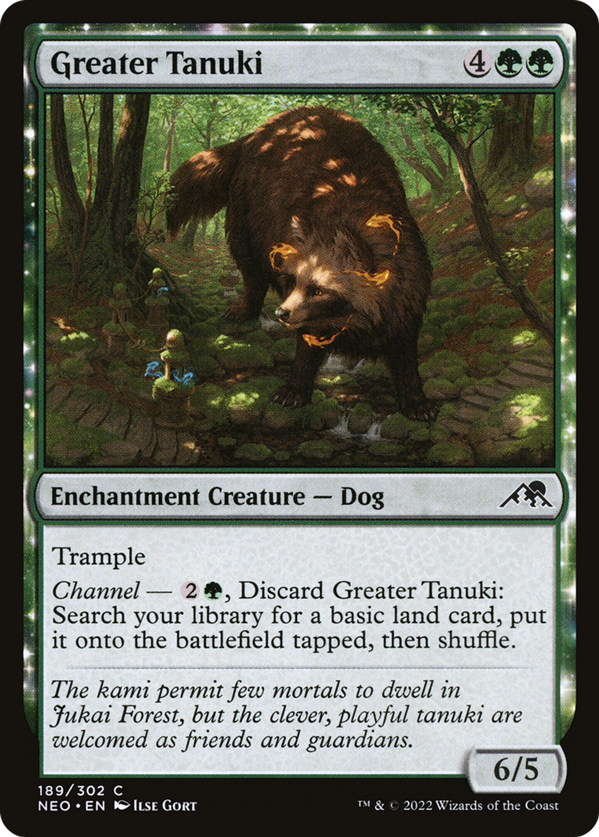 Grand tanuki — Kamigawa: Neon Dynasty — Magic: The Gathering