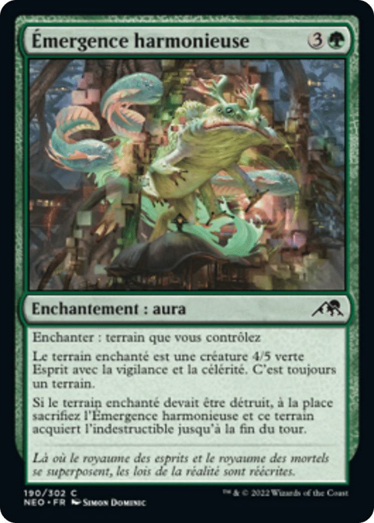 Émergence harmonieuse — Kamigawa: Neon Dynasty — Magic: The Gathering