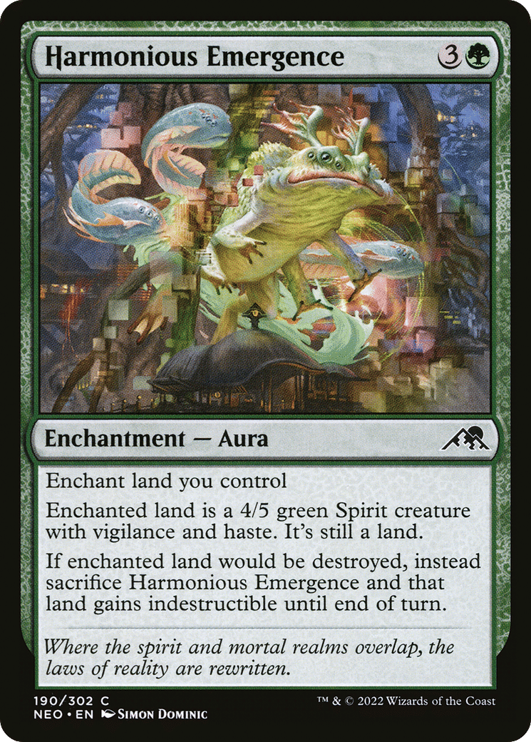 Harmonious Emergence — Kamigawa: Neon Dynasty — Magic: The Gathering
