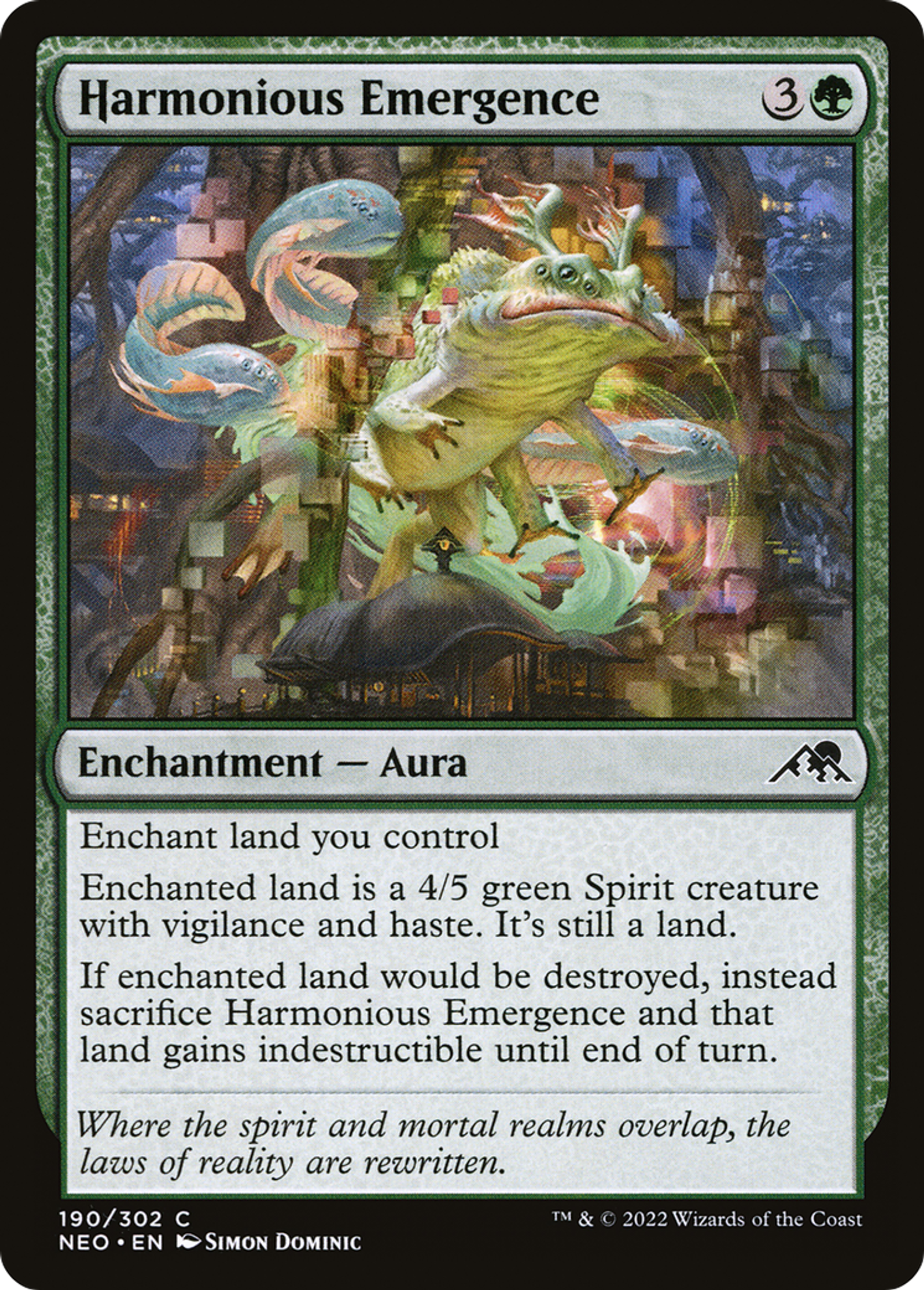 Émergence harmonieuse — Kamigawa: Neon Dynasty — Magic: The Gathering