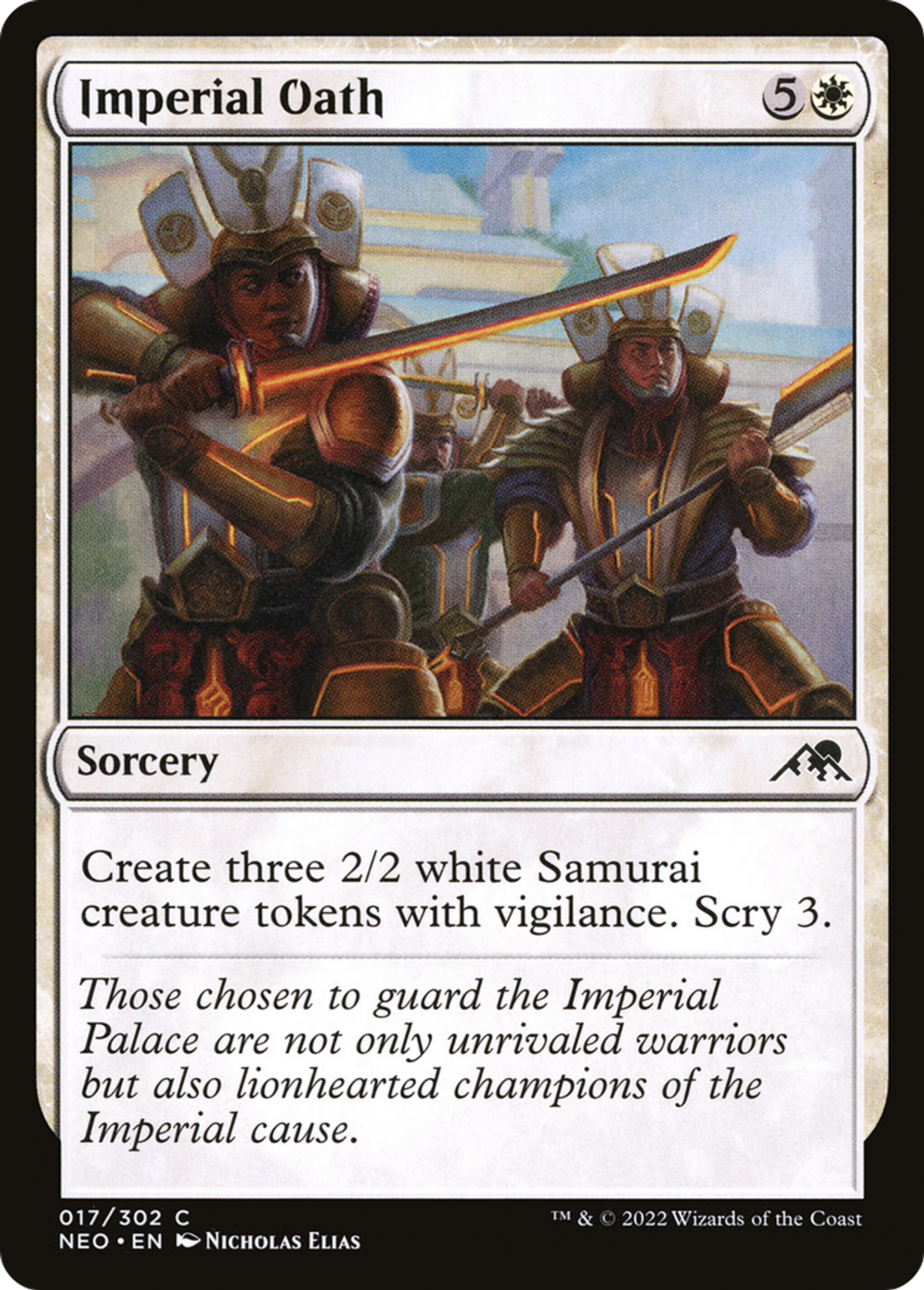 Imperial Oath — Kamigawa: Neon Dynasty — Magic: The Gathering