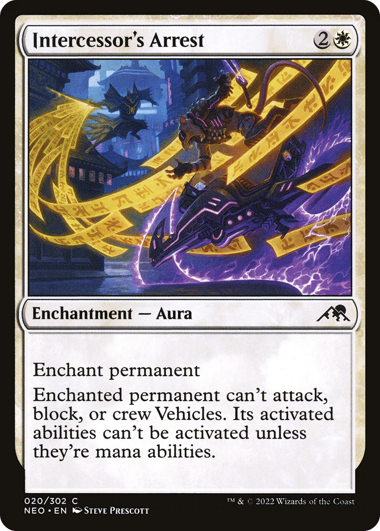 Intercessor's Arrest — Kamigawa: Neon Dynasty — Magic: The Gathering