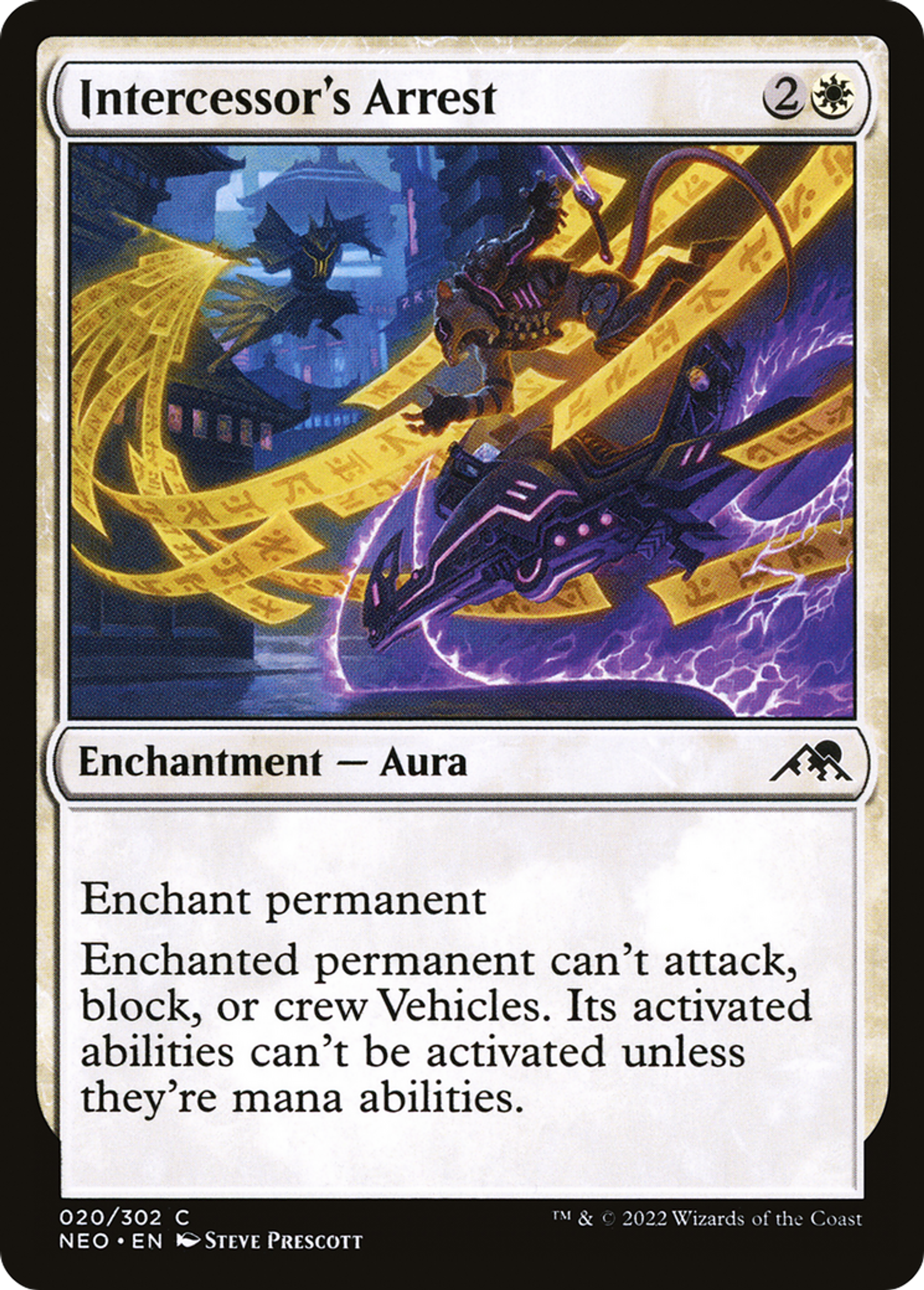 Intercessor's Arrest — Kamigawa: Neon Dynasty — Magic: The Gathering