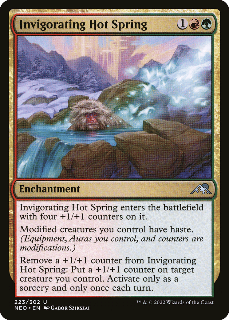 Invigorating Hot Spring — Kamigawa: Neon Dynasty — Magic: The Gathering