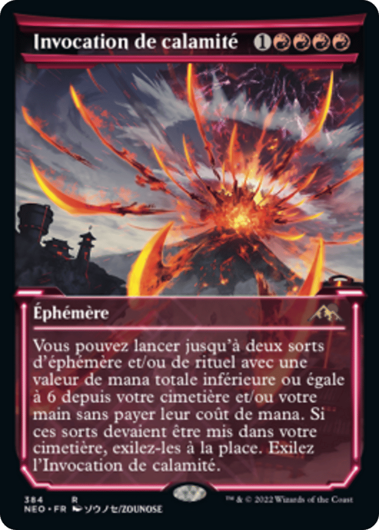 Invocation de calamité — Kamigawa: Neon Dynasty — Magic: The Gathering