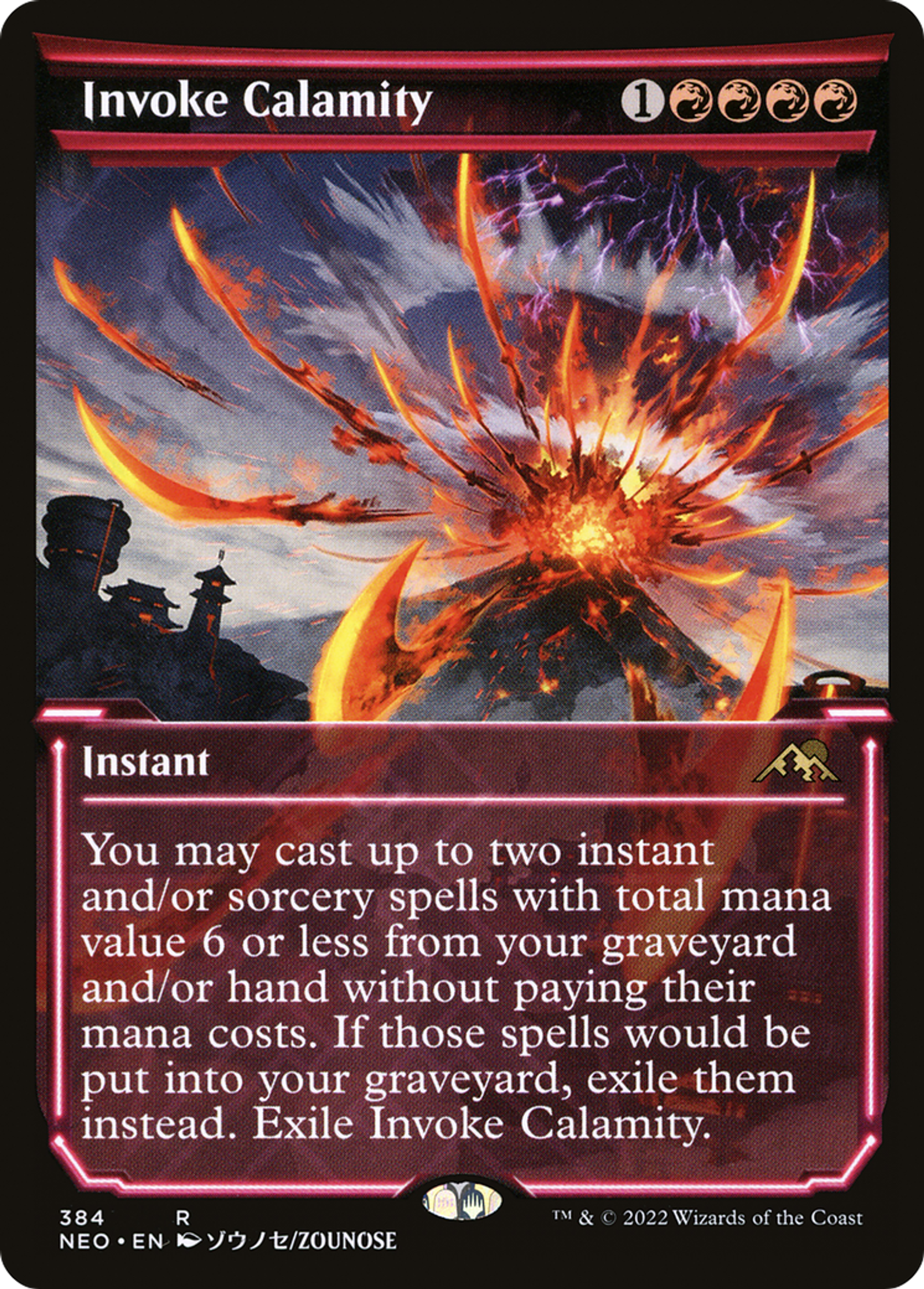 Invoke Calamity — Kamigawa: Neon Dynasty — Magic: The Gathering