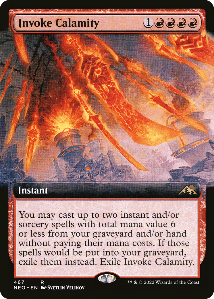 Invoke Calamity — Kamigawa: Neon Dynasty — Magic: The Gathering
