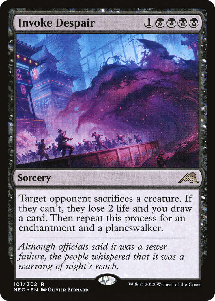 Invoke Despair — Kamigawa: Neon Dynasty — Magic: The Gathering