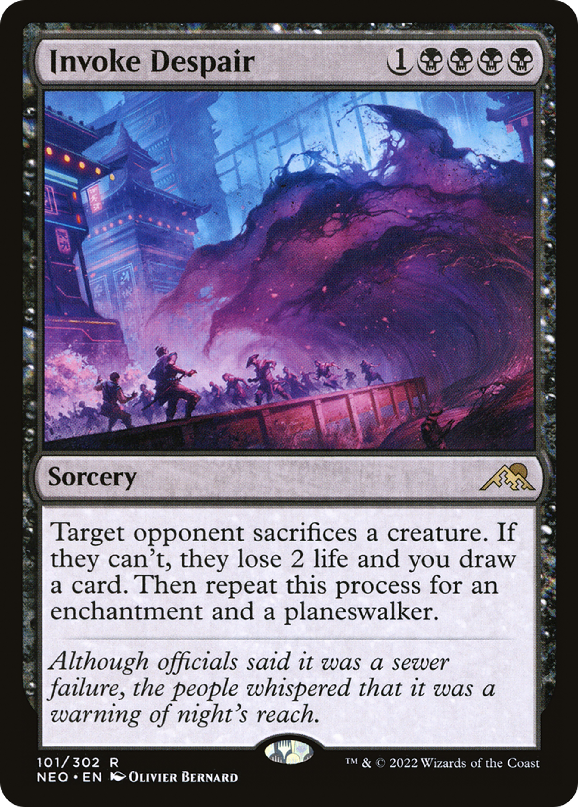 Invoke Despair — Kamigawa: Neon Dynasty — Magic: The Gathering