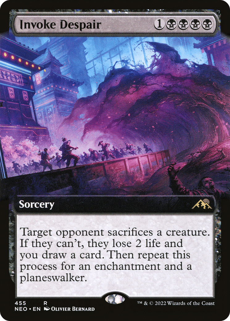 Invoke Despair — Kamigawa: Neon Dynasty — Magic: The Gathering