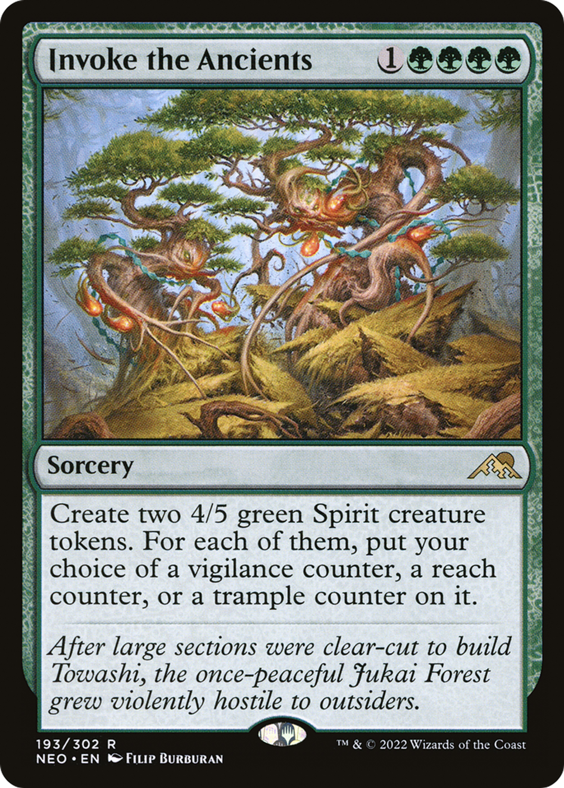 Invoke the Ancients — Kamigawa: Neon Dynasty — Magic: The Gathering