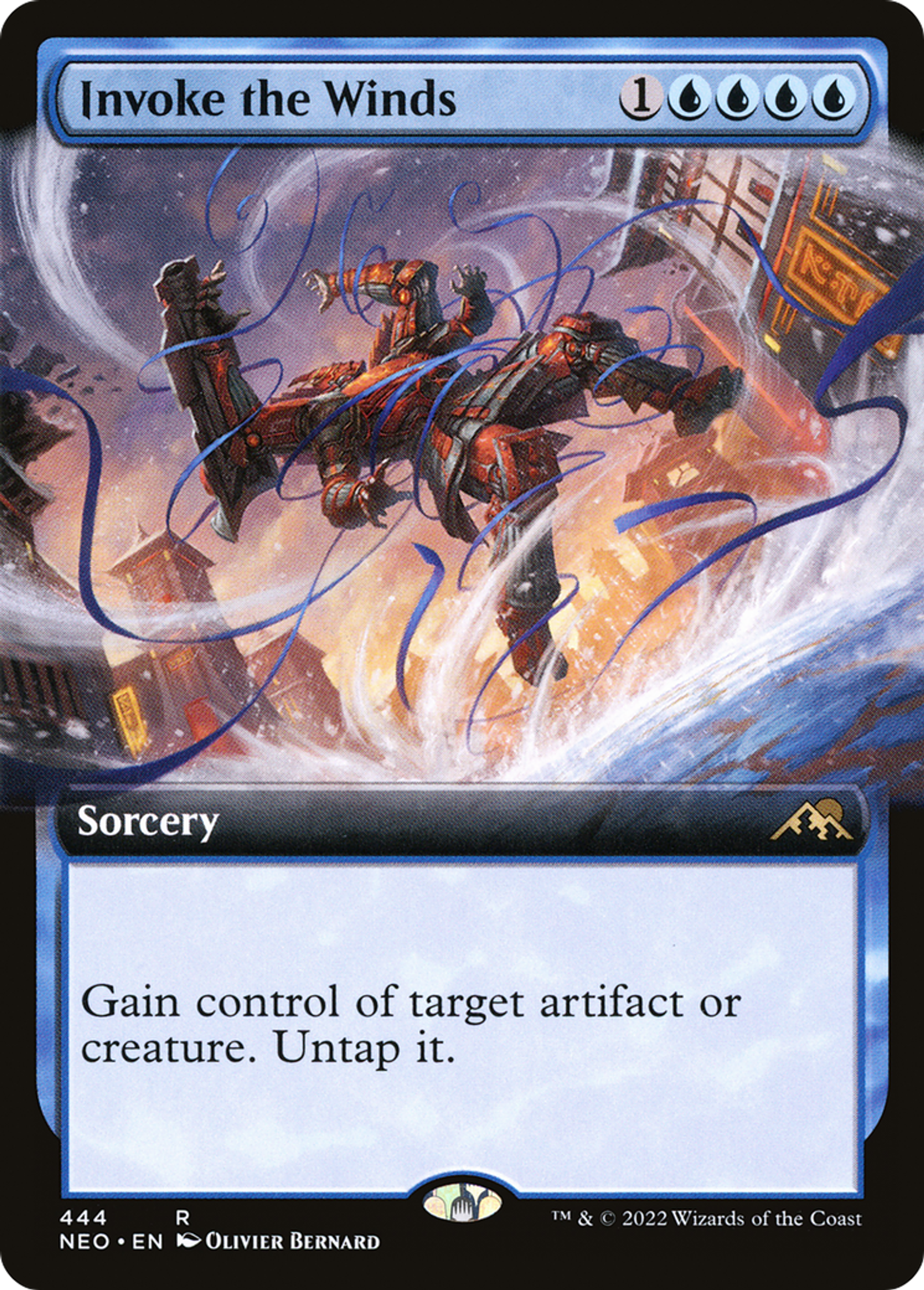 Invocation des vents — Kamigawa: Neon Dynasty — Magic: The Gathering