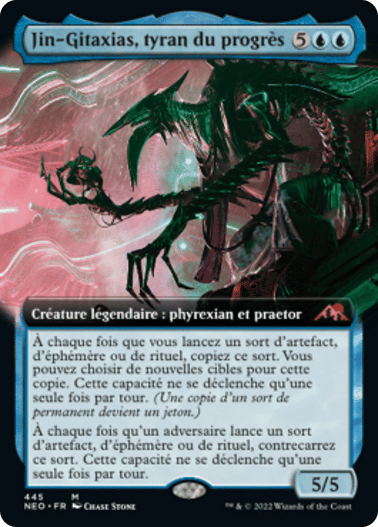 Jin-Gitaxias, tyran du progrès — Kamigawa: Neon Dynasty — Magic: The Gathering