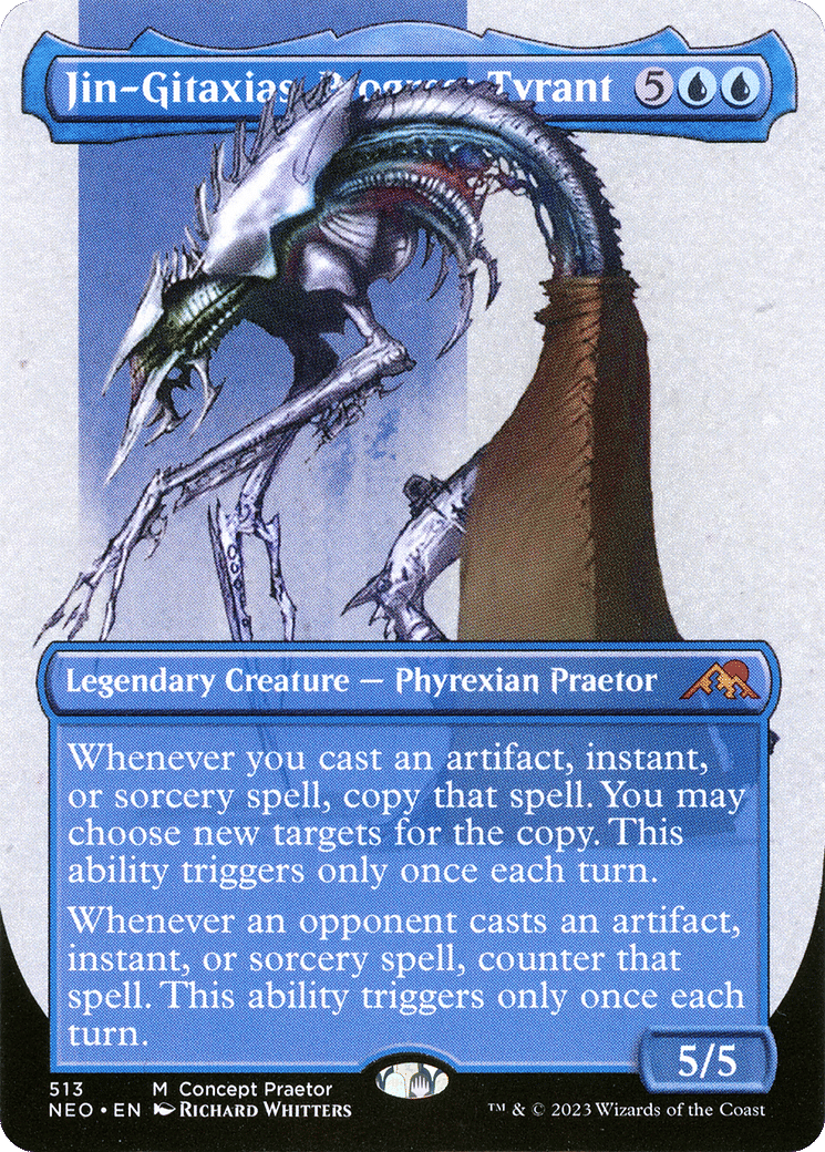 Jin-Gitaxias, Progress Tyrant — Kamigawa: Neon Dynasty — Magic: The Gathering