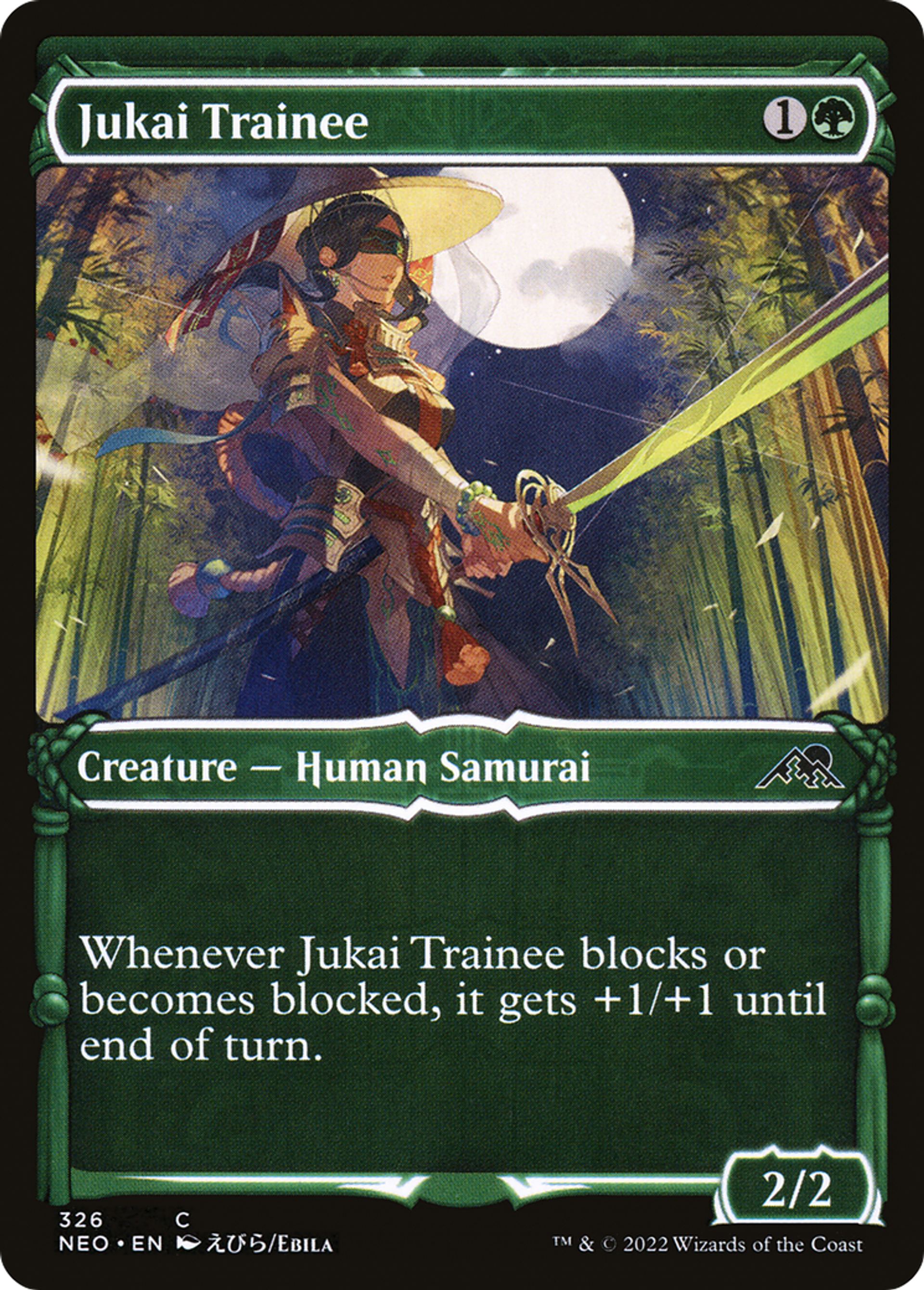 Stagiaire de Jukai — Kamigawa: Neon Dynasty — Magic: The Gathering