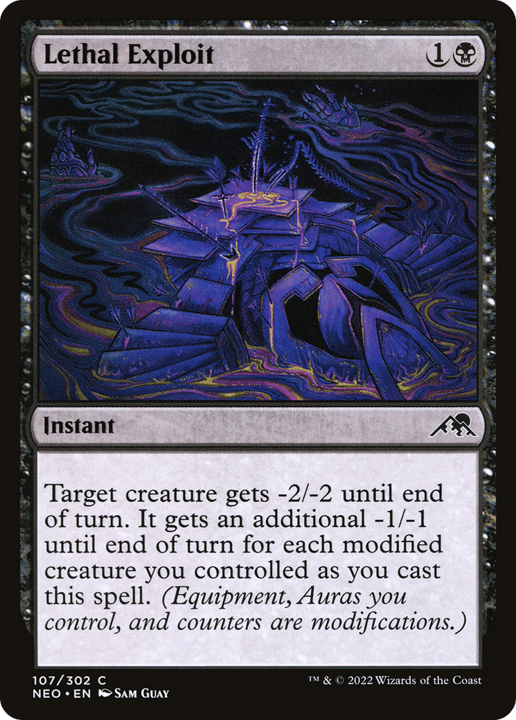 Lethal Exploit — Kamigawa: Neon Dynasty — Magic: The Gathering