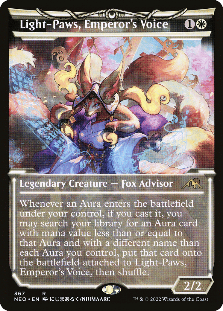 Light-Paws, Emperor's Voice — Kamigawa: Neon Dynasty — Magic: The Gathering