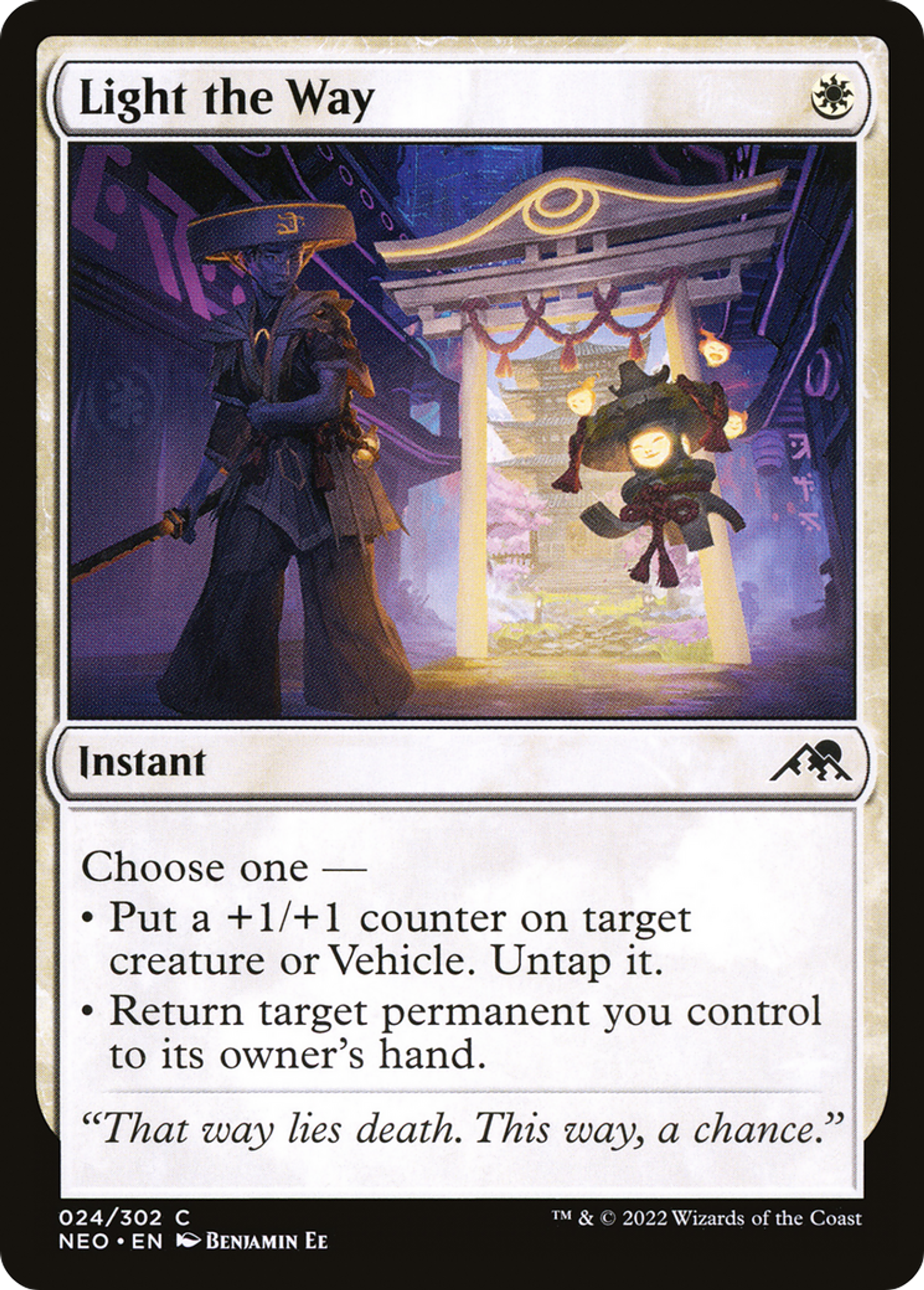 Light the Way — Kamigawa: Neon Dynasty — Magic: The Gathering